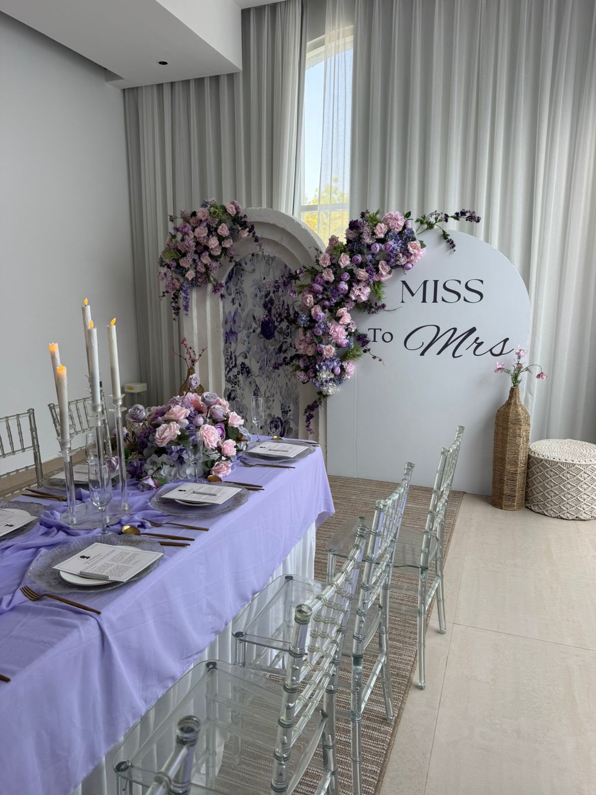 Elegant event table